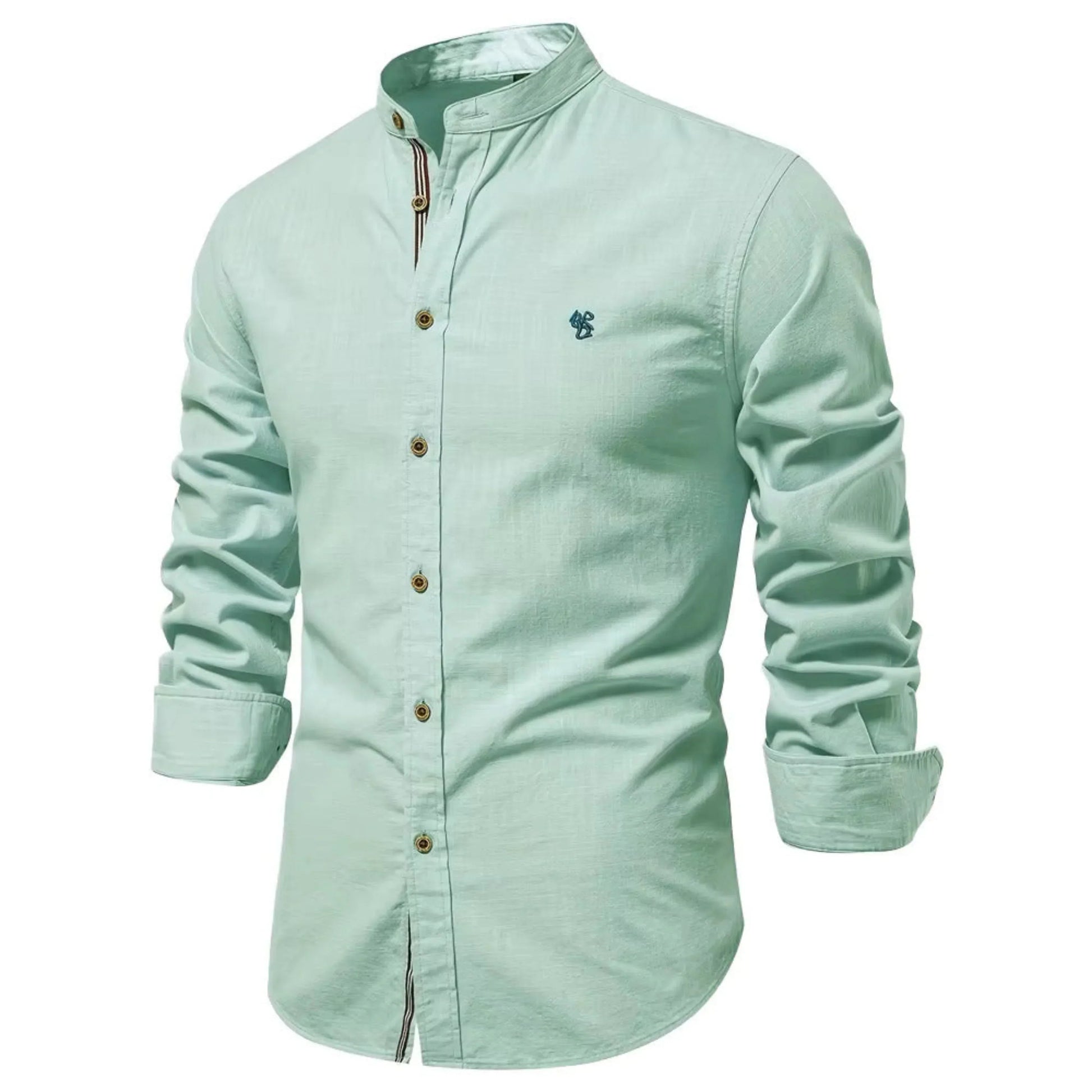 Classic Fit Long Sleeve Polo Top - OutfitLondon