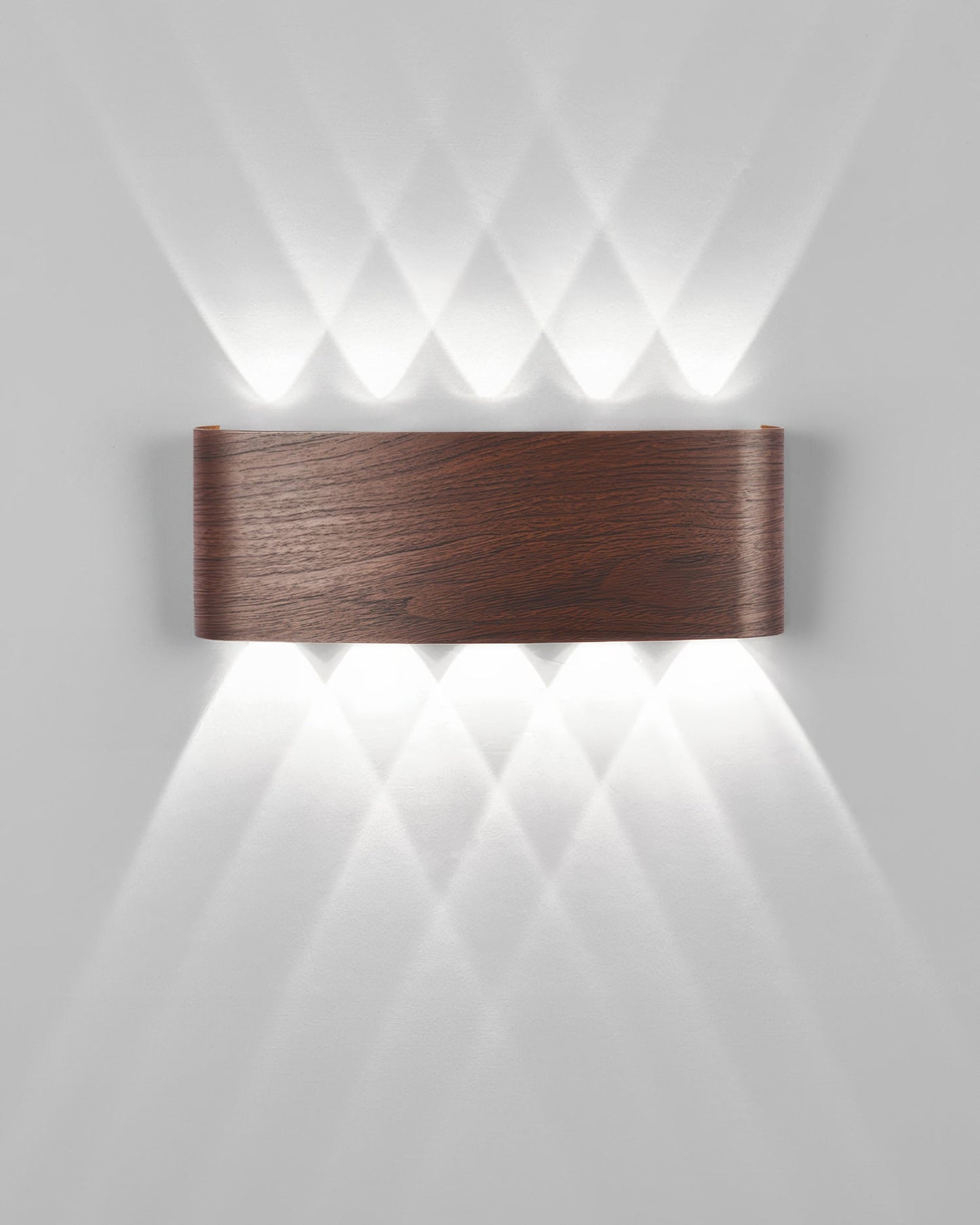 Outdoor Weatherproof Wooden LED Wall Lamp