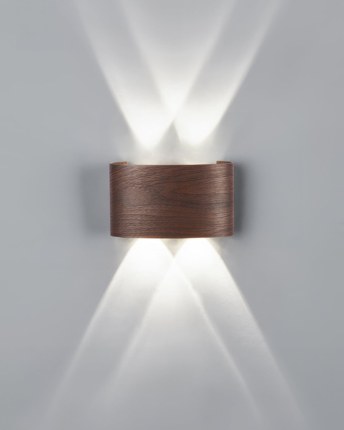 Outdoor Weatherproof Wooden LED Wall Lamp