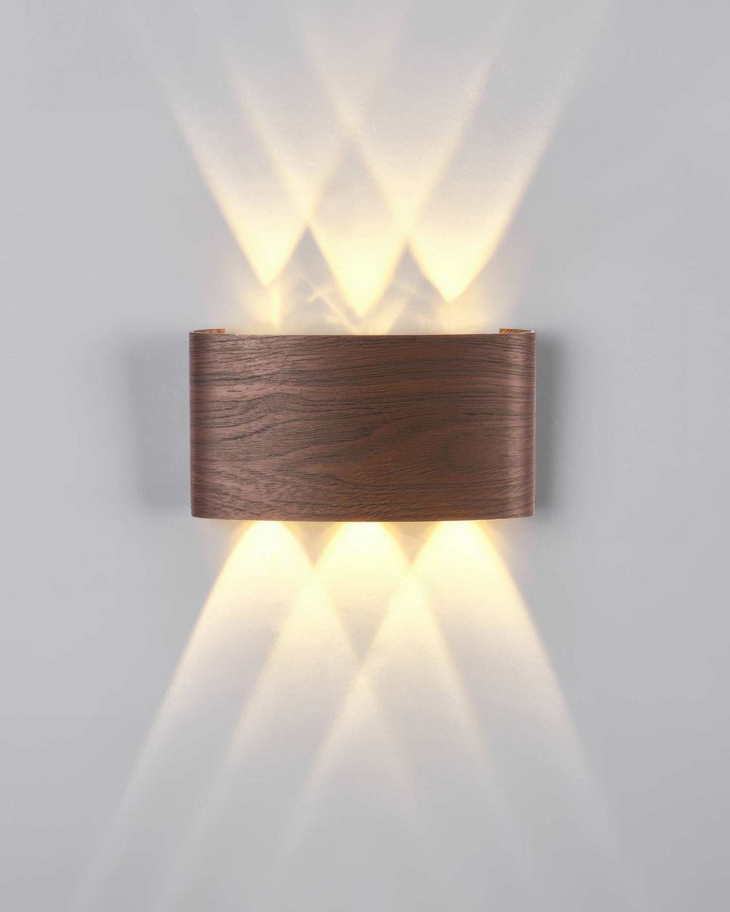 Outdoor Weatherproof Wooden LED Wall Lamp