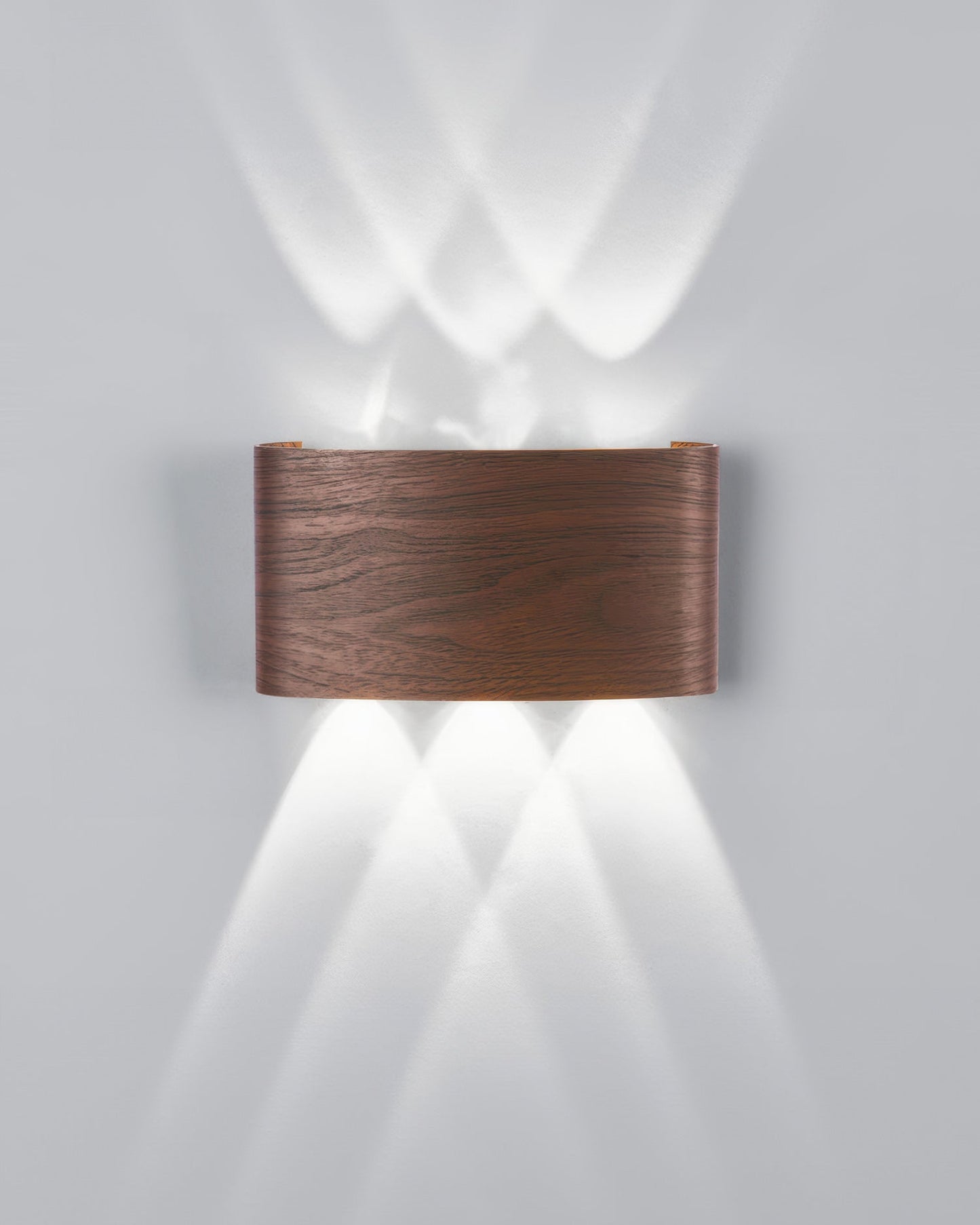 Outdoor Weatherproof Wooden LED Wall Lamp