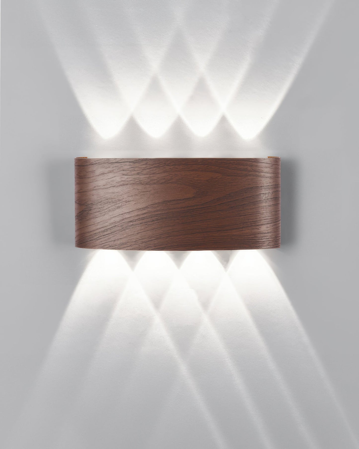 Outdoor Weatherproof Wooden LED Wall Lamp