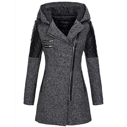 Stylish Faux Fur Ladies Winter Parka - OutfitLondon