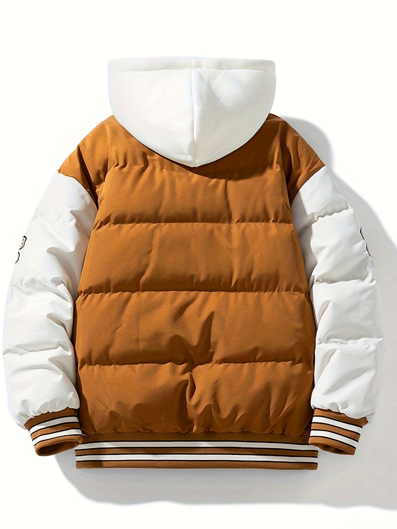 Cozy Mens Down Parka Jacket with Hood
