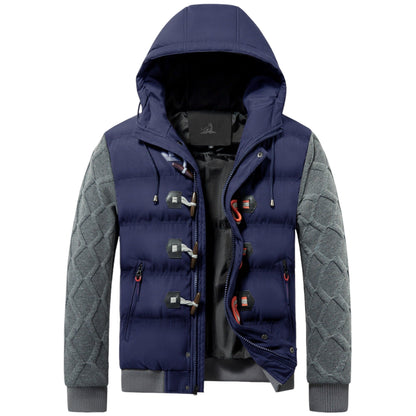 Thermal Insulated Mens Parka Coat