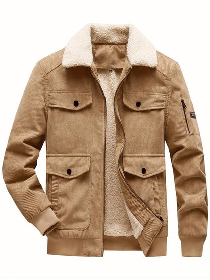 Insulated Men's Cold Weather Coat - OutfitLondon