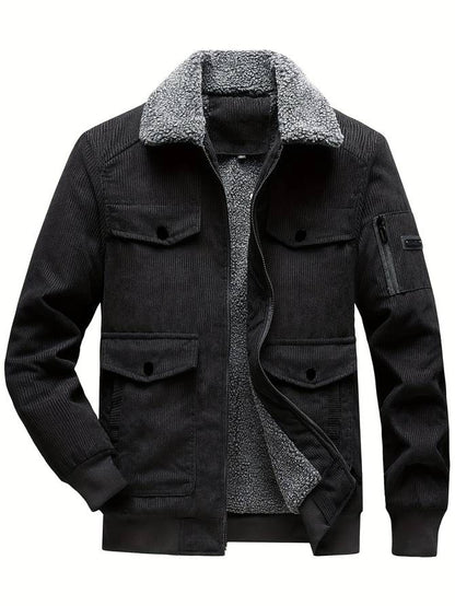 Insulated Men's Cold Weather Coat