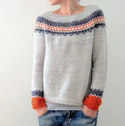 Cozy Ladies Sweatshirt with Fashionable Touch