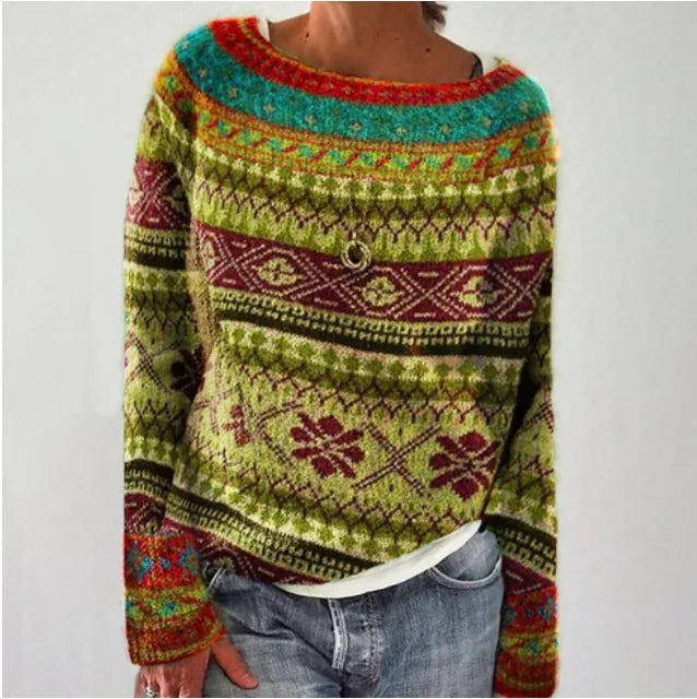 Cozy Ladies Sweatshirt with Fashionable Touch