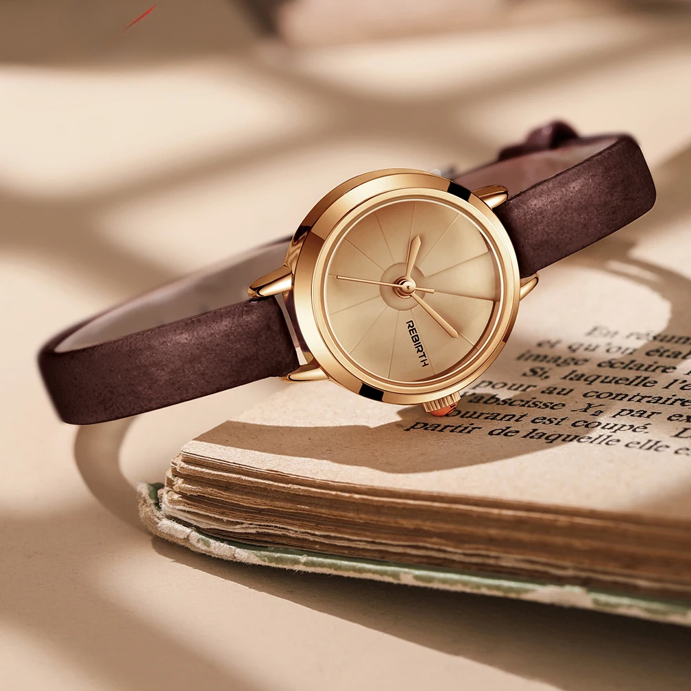 Elegant Mini Genuine Leather Women's Watch - OutfitLondon