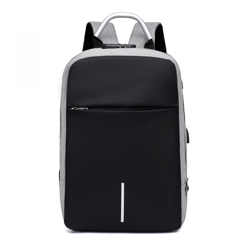Durable Anti-Theft Laptop Backpack with USB Charger