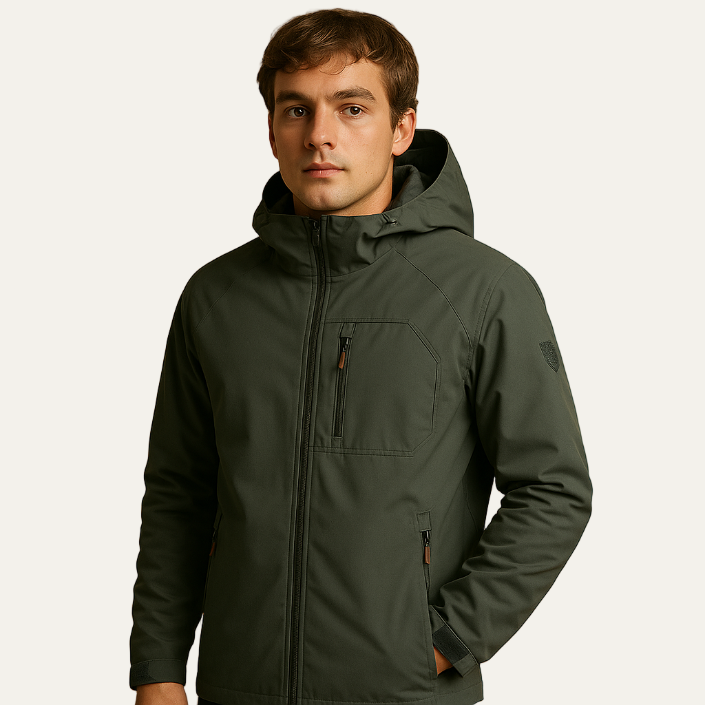 Warm Waterproof Men's Insulated Parka Coat