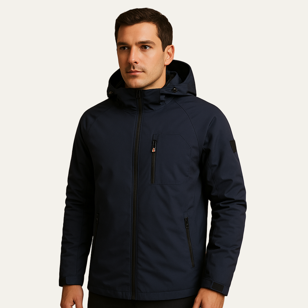 Warm Waterproof Men's Insulated Parka Coat - OutfitLondon