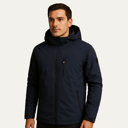 Warm Waterproof Men's Insulated Parka Coat - OutfitLondon