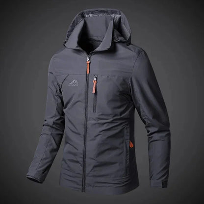 Breathable Men's Rain Windbreaker Coat