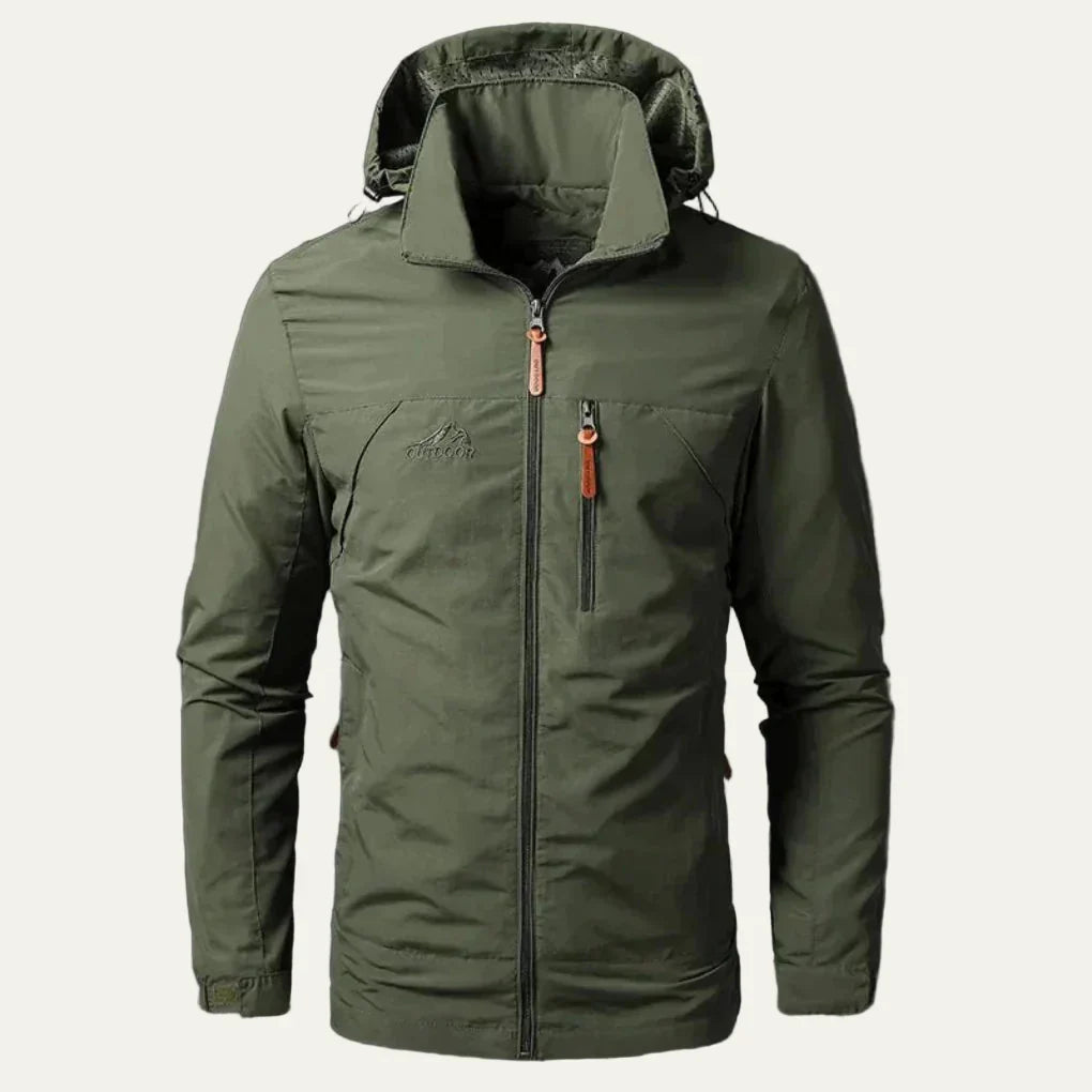 Waterproof Men's Army Wind Jacket - OutfitLondon