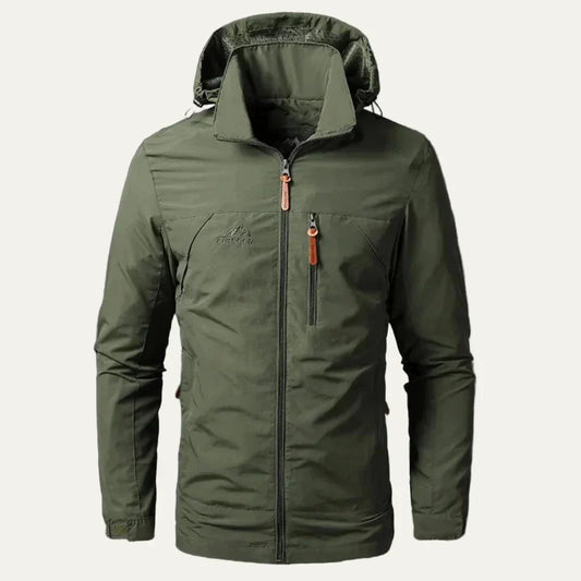 Waterproof Men's Army Wind Jacket - OutfitLondon