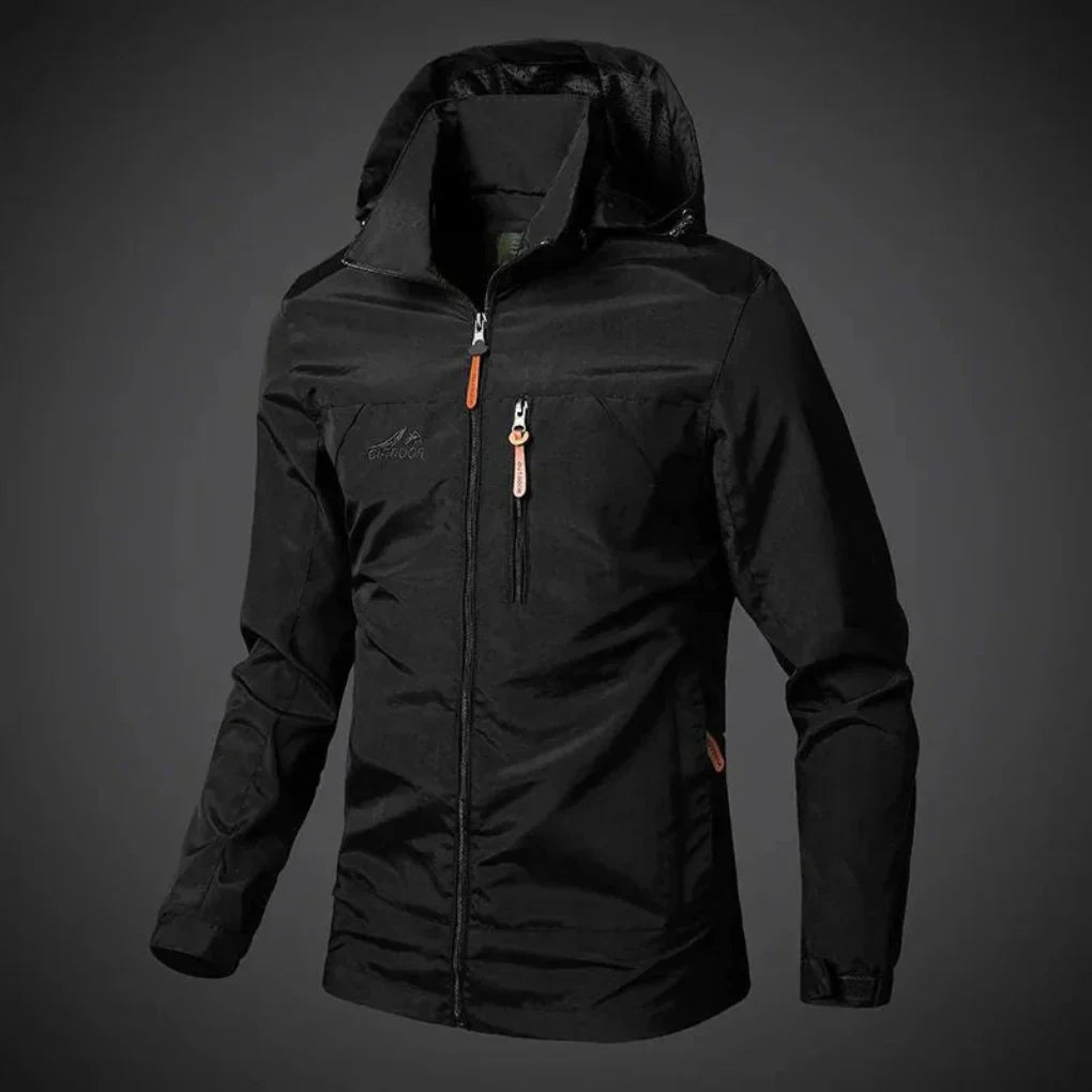 Breathable Men's Rain Windbreaker Coat