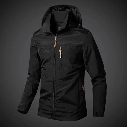 Breathable Men's Rain Windbreaker Coat