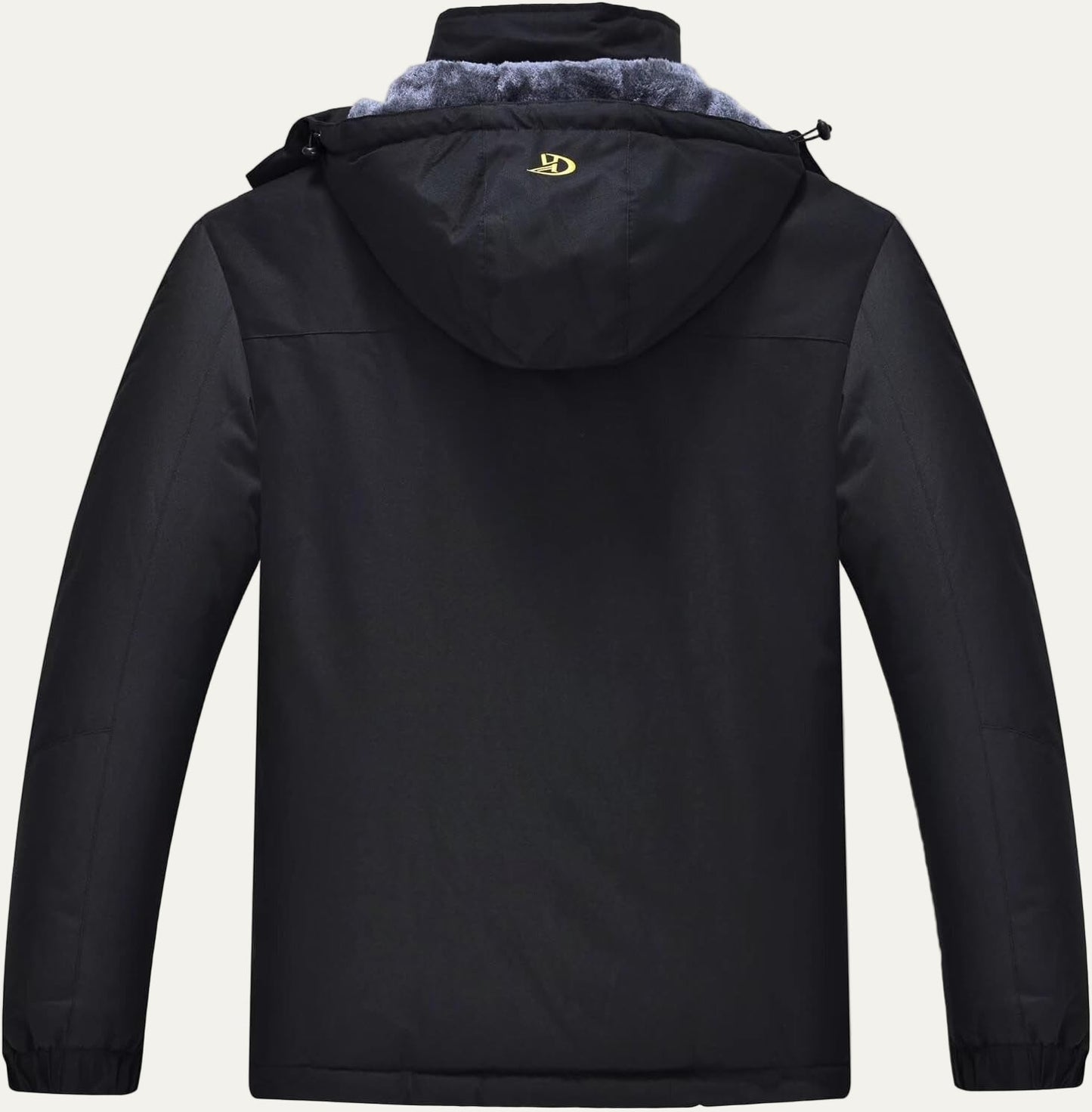 Men's Synthetic Fur Trimmed Padded Coat