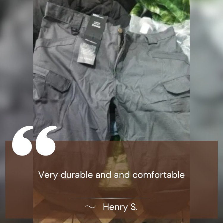 Durable Outdoor Pants – Water Resistant, Multi Pocket