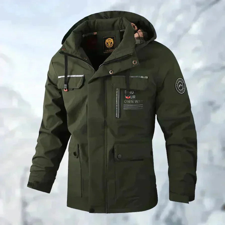 Breathable Metal Windbreaker Jacket