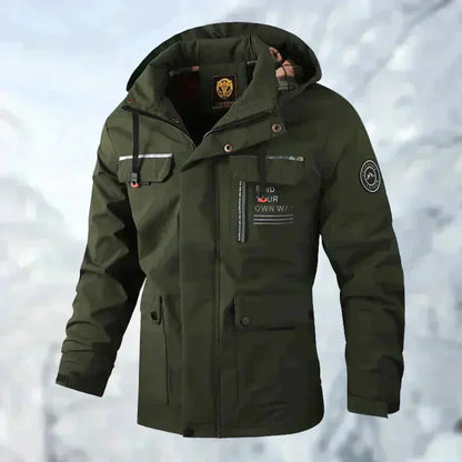 Breathable Metal Windbreaker Jacket