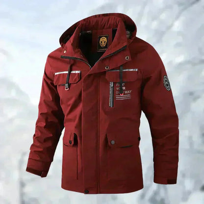 Breathable Metal Windbreaker Jacket