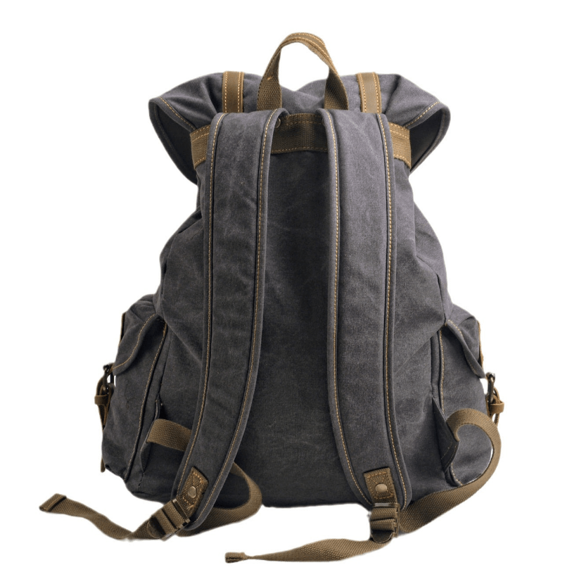 Tough Military Style Canvas Backpack