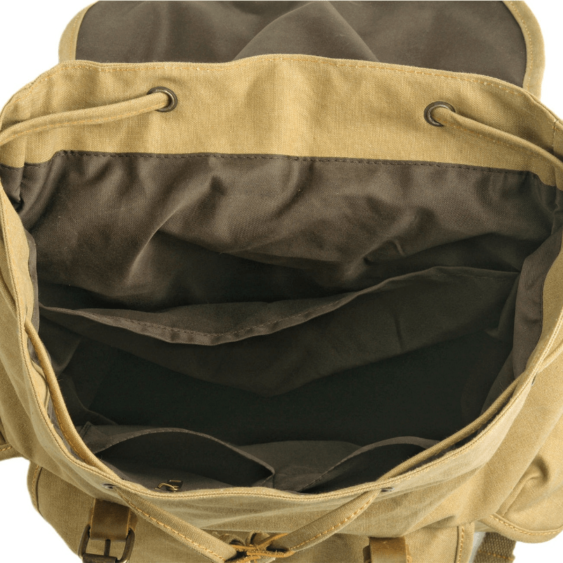 Tough Military Style Canvas Backpack