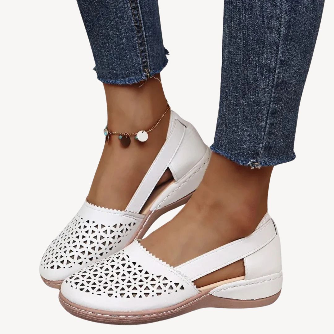 Comfortable Perforated Arch Support Sandals for Women