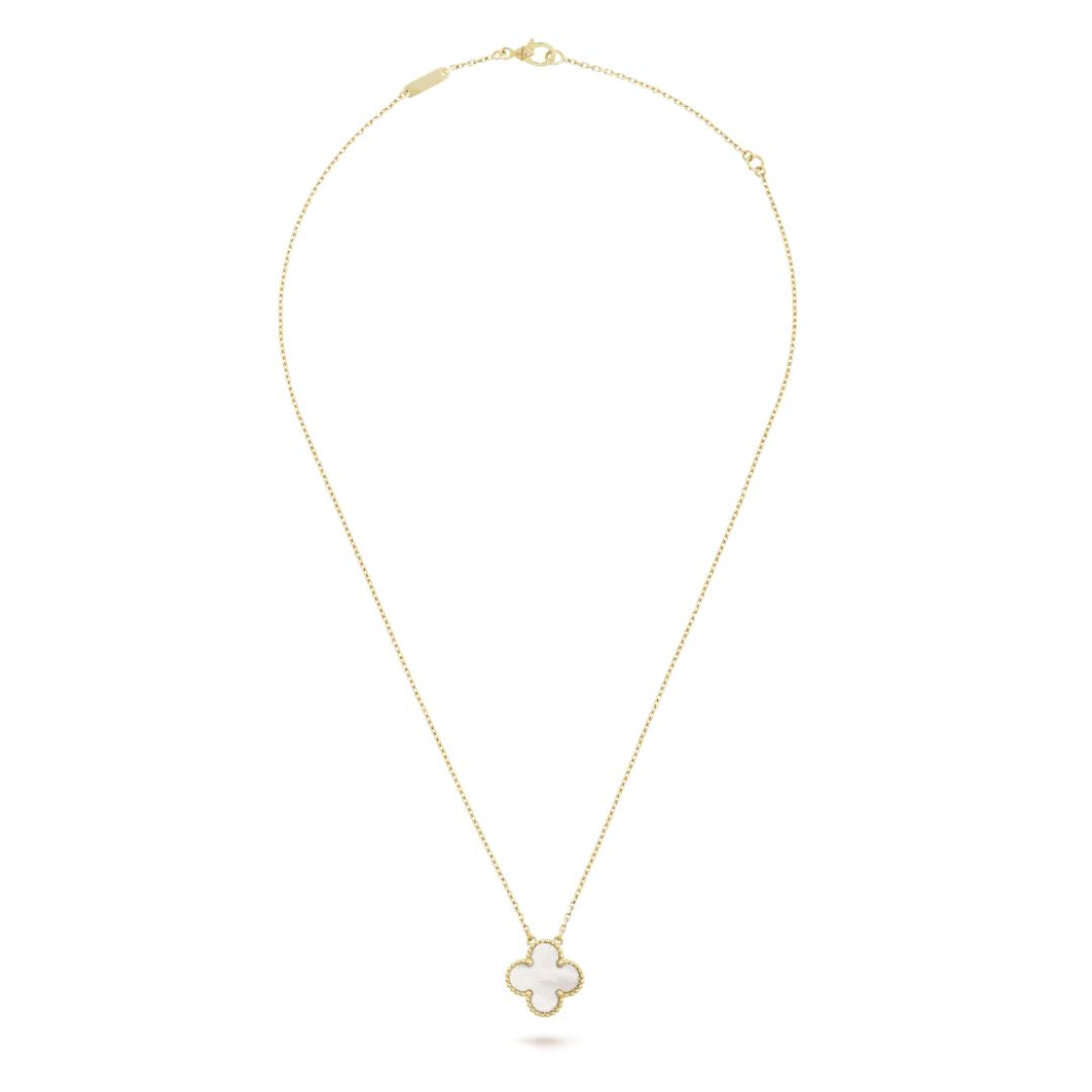 Delicate Floral Pendant Necklace