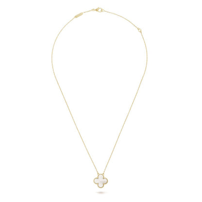 Delicate Floral Pendant Necklace