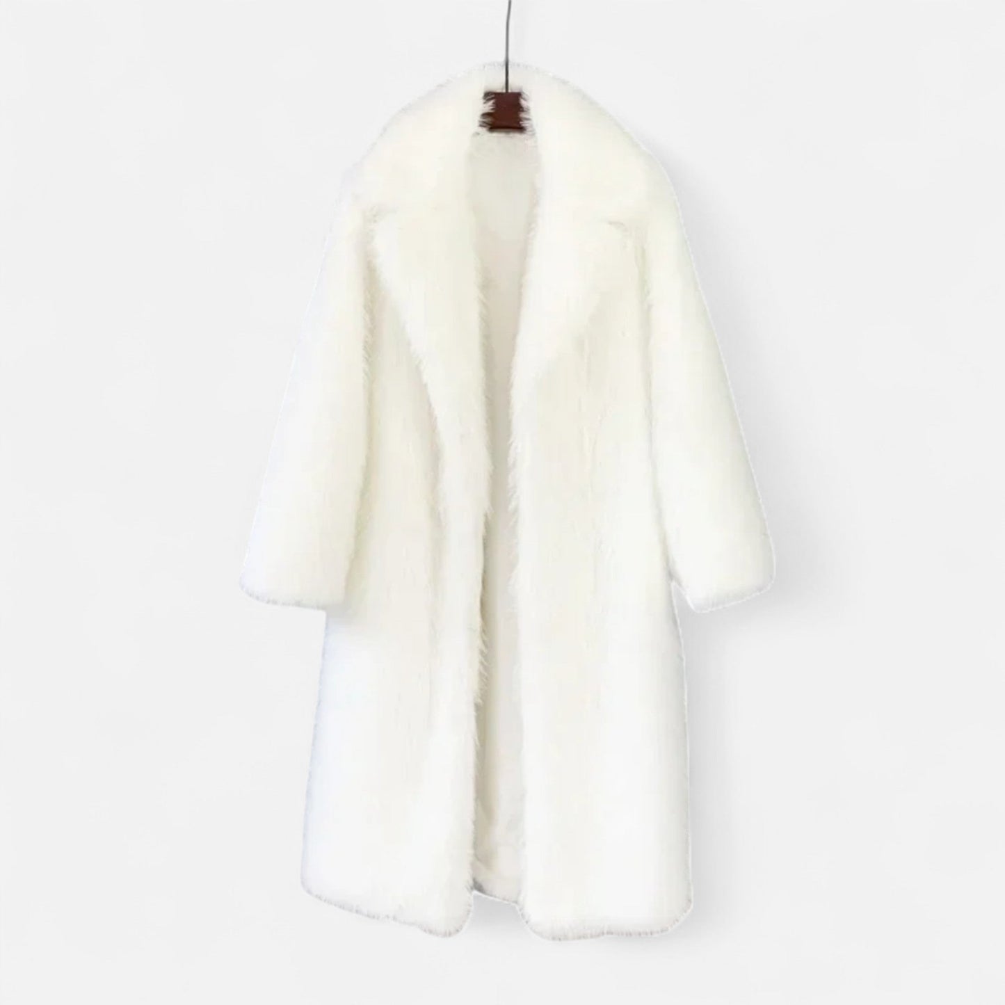 Soft Synthetic Fur Ladies Winter Parka