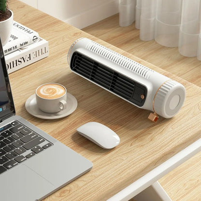 Bladeless Portable Tower Fan for Personal Cooling