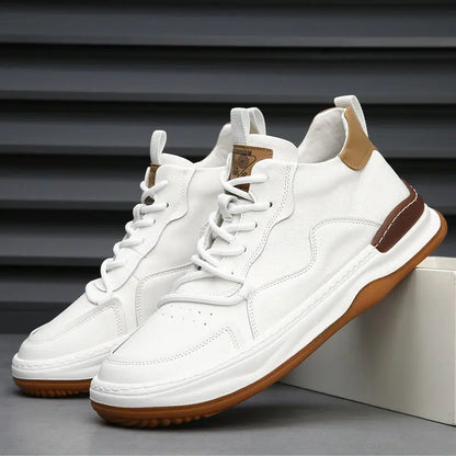 Classic Italian Leather Trainer Shoes