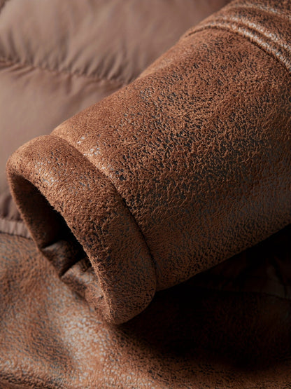 Thermal Insulated Fleece Coat for Men
