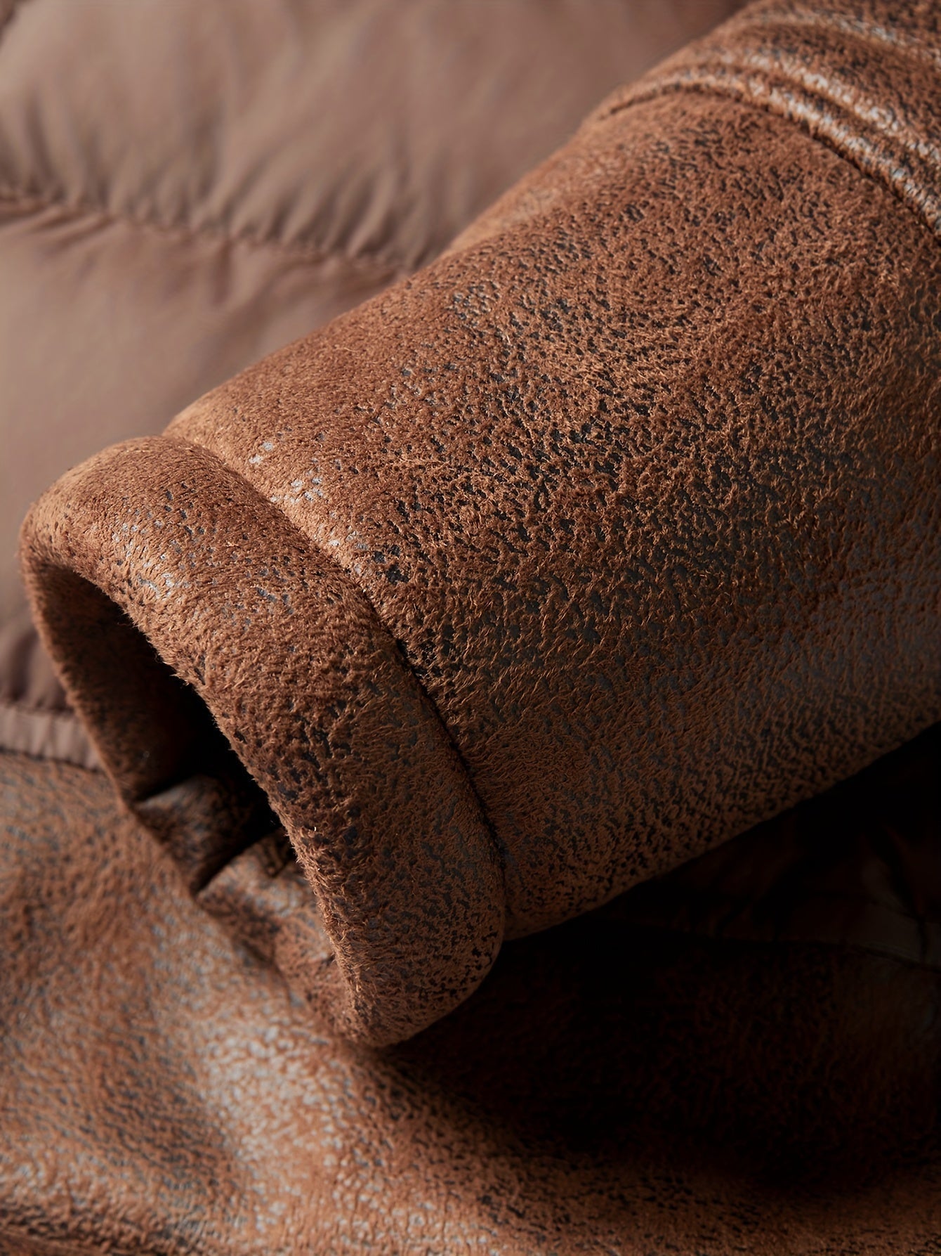 Warm Padded Parka Jacket with Faux Fur Hood