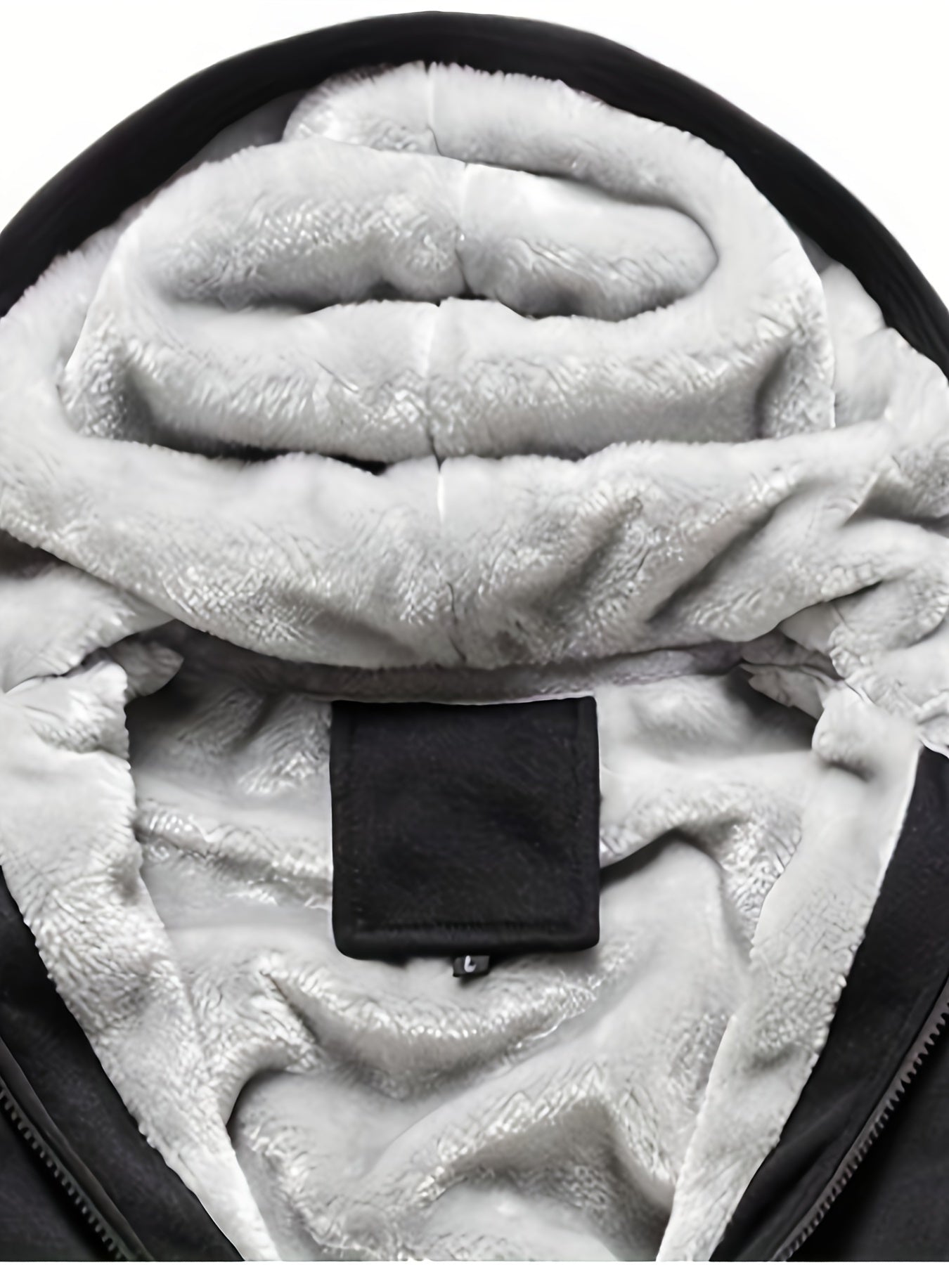 Warm Waterproof Fleece Lined Mens Hoodie Jacket