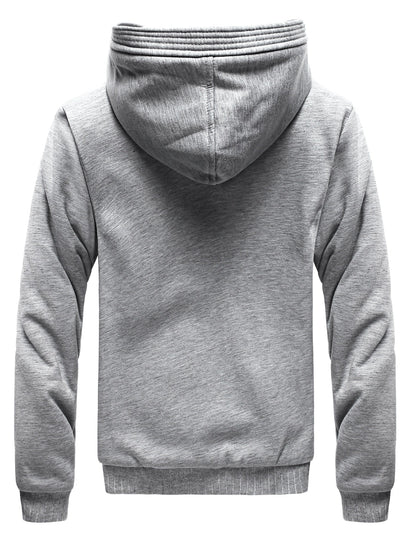 Cozy Fleece Hooded Winter Coat - Dario