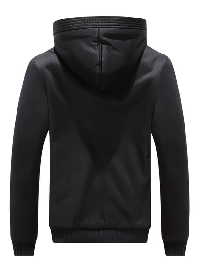 Cozy Fleece Hooded Winter Coat - Dario
