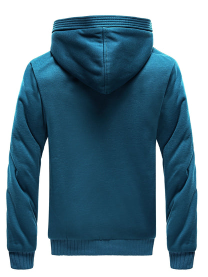 Cozy Fleece Hooded Winter Coat - Dario