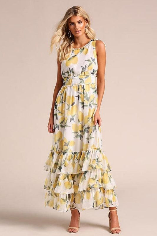 Relaxed Fit Floral Sundress - OutfitLondon