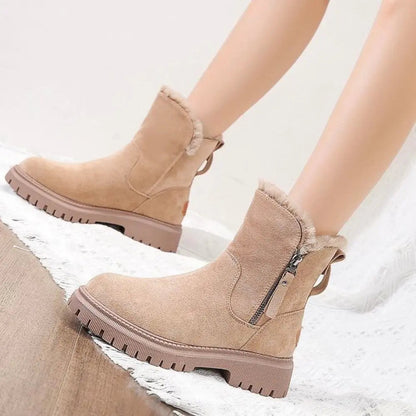 Comfortable Insulated Women's Shoes - Soft Orthopedic Boots