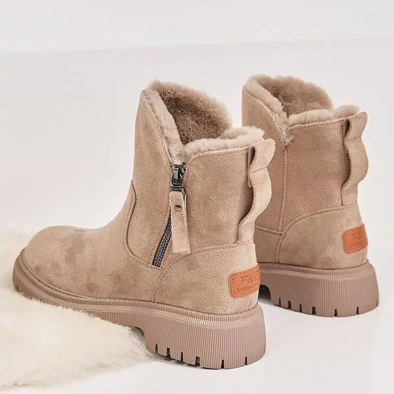 Comfortable Insulated Women's Shoes - Soft Orthopedic Boots