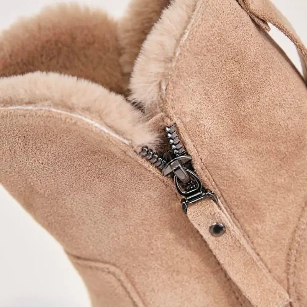 Comfortable Insulated Women's Shoes - Soft Orthopedic Boots