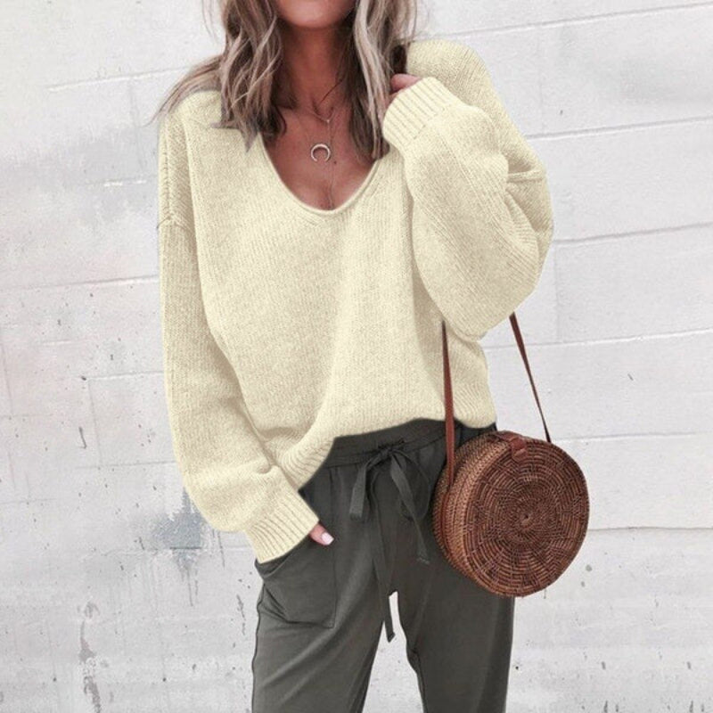 Warm Women's Cable Knit Winter Sweater