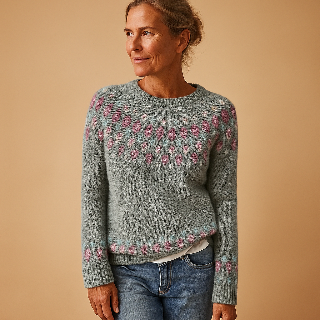 Cozy Crew Neck Winter Pullover Sweater