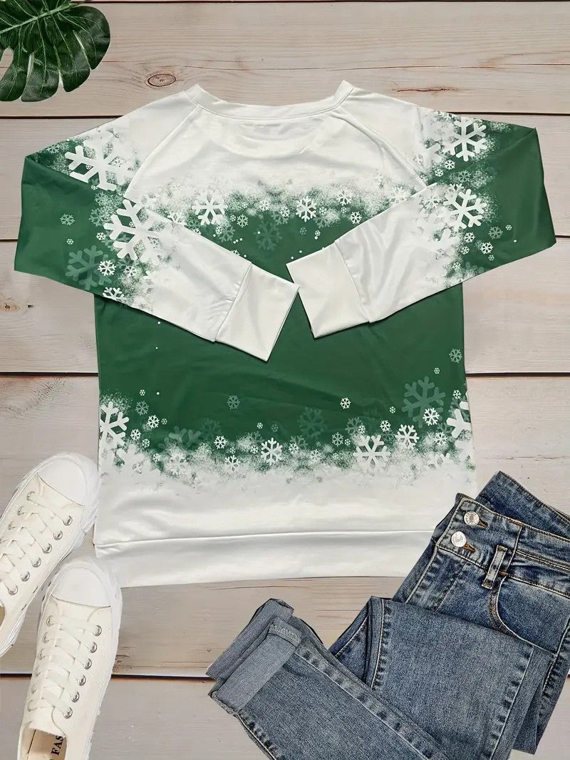 Cozy Holiday Kitty Graphic Sweatshirt