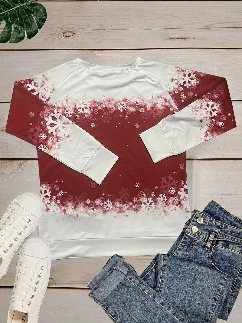 Cozy Holiday Kitty Graphic Sweatshirt